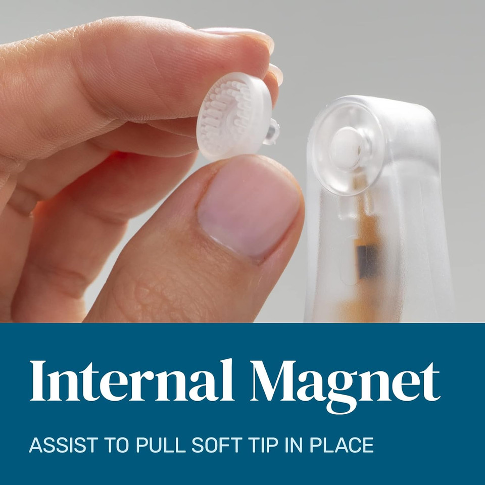 Nulids at-Home Dry Eye Treatment Tip Replacements x30 - 30 Individual Replacement Soft Tips For The Nulids Convenient & Easy To Use Handheld Device For Relief From Dry Eye, Blepharitis, MGD Symptoms