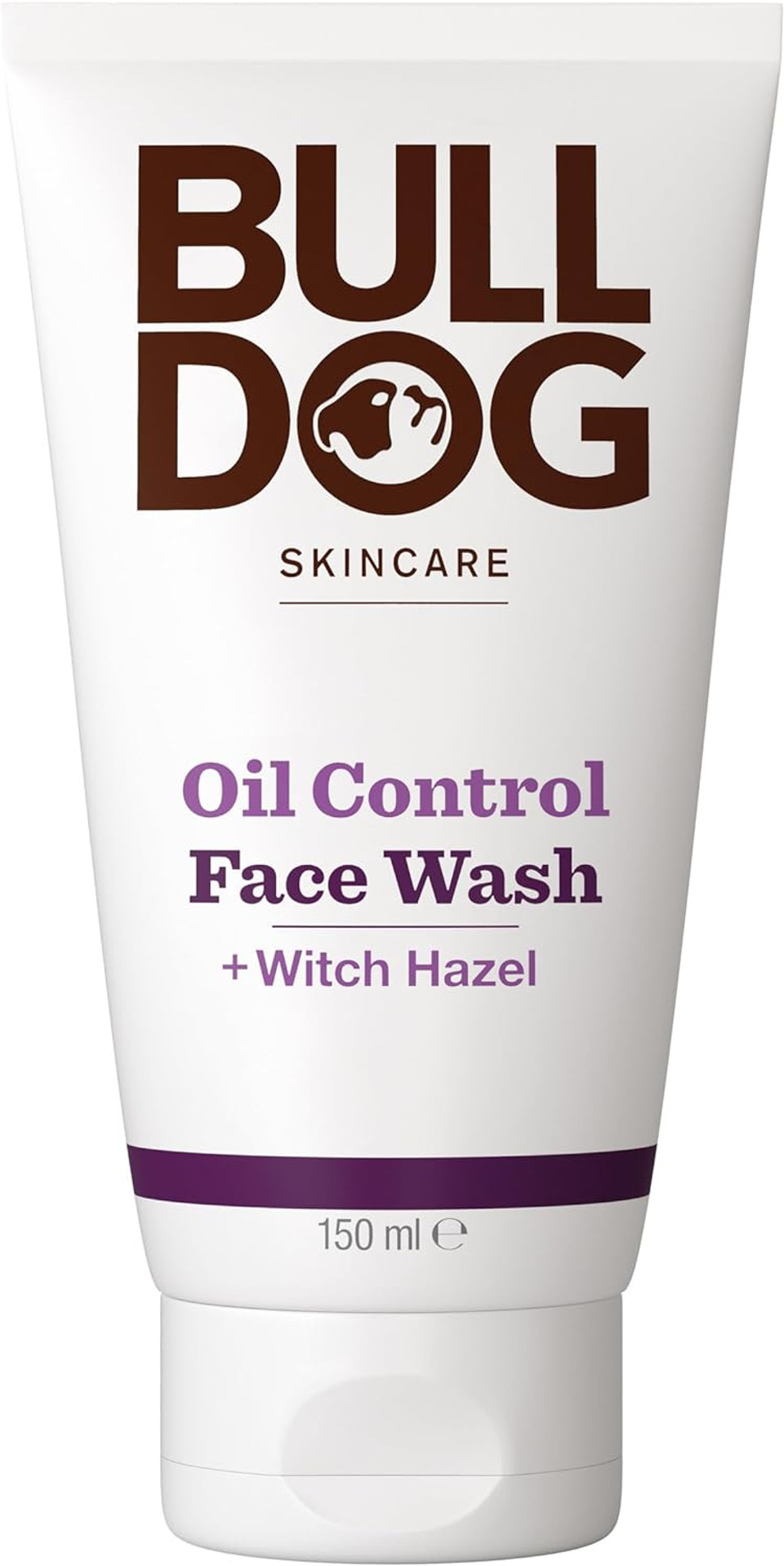 Bulldog Skincare Oil Control Face Wash for Men, Men's Grooming, Men's Face Wash Cleanses and Helps Remove Excess Oils, 150ml