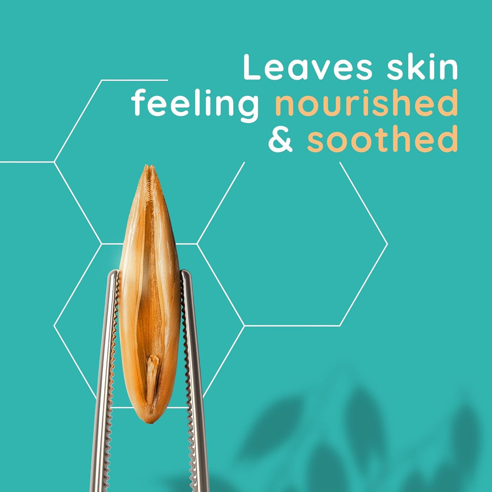 Aveeno Face Calm+Restore Nourishing Oat Cleanser (1x 200ml), Non-Foaming Face Care, Gentle Cleanser with Prebiotic Oat and Calming Feverfew, Helps Preserve Skin's Barrier