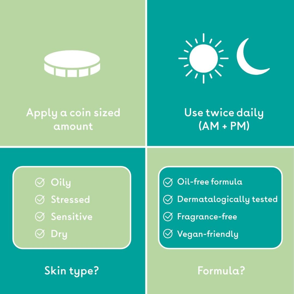 Q+A Niacinamide Gentle Exfoliating Face Cleanser (125ml), Face Scrub, Exfoliating Face Wash with Jojoba Esters and Prebiotics, Cleanses While Calming Sensitivity and Blemish-Prone Skin, Fragrance Free