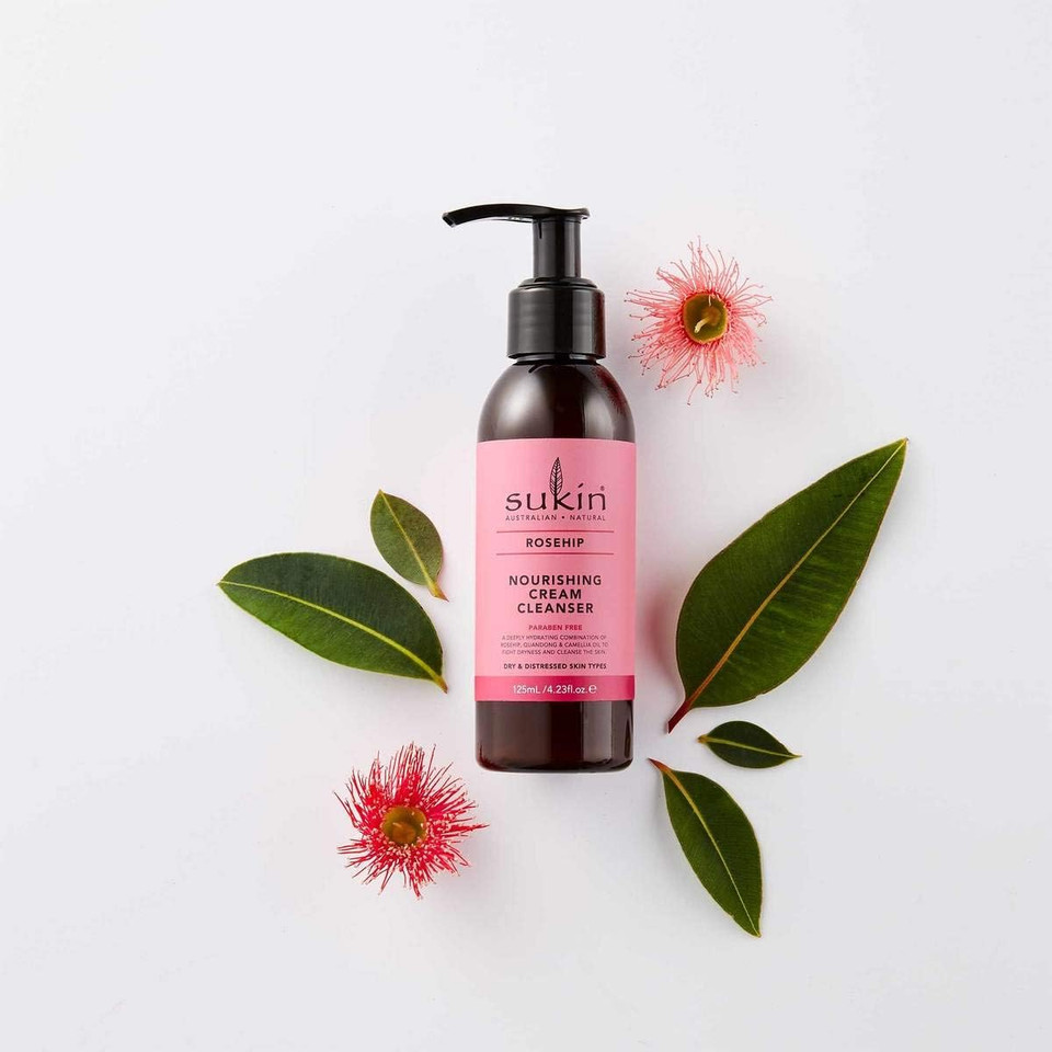Sukin Natural Rosehip Nourishing Cream Cleanser, 891523