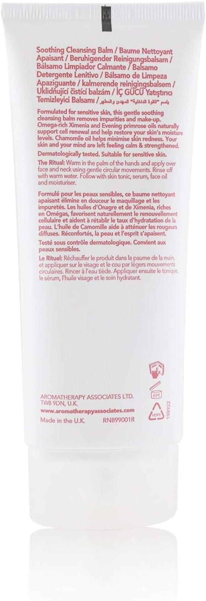 Inner Strength by Aromatherapy Associates Soothing Cleansing Balm 100ml