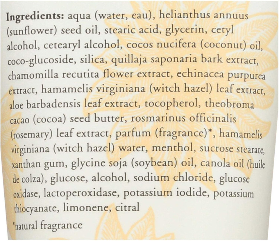 Burt's Bees Natural Cleanser Soap Bark and Chamomile Deep Cleansing Cream  1 x Tube 170 grams Burt's Bees Natural Cleanser Soap Bark and Chamomile Deep Cleansing Cream  1 x Tube 170 grams