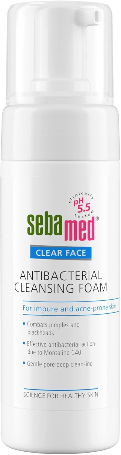 Sebamed Clear Face Antibacterial Cleansing Foam 150 ml
