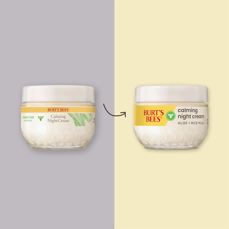 Burt's Bees Sensitive Night Face Cream, 50g