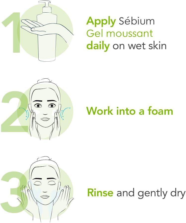 Bioderma Sebium Purifying Cleansing Foaming Gel 200ml