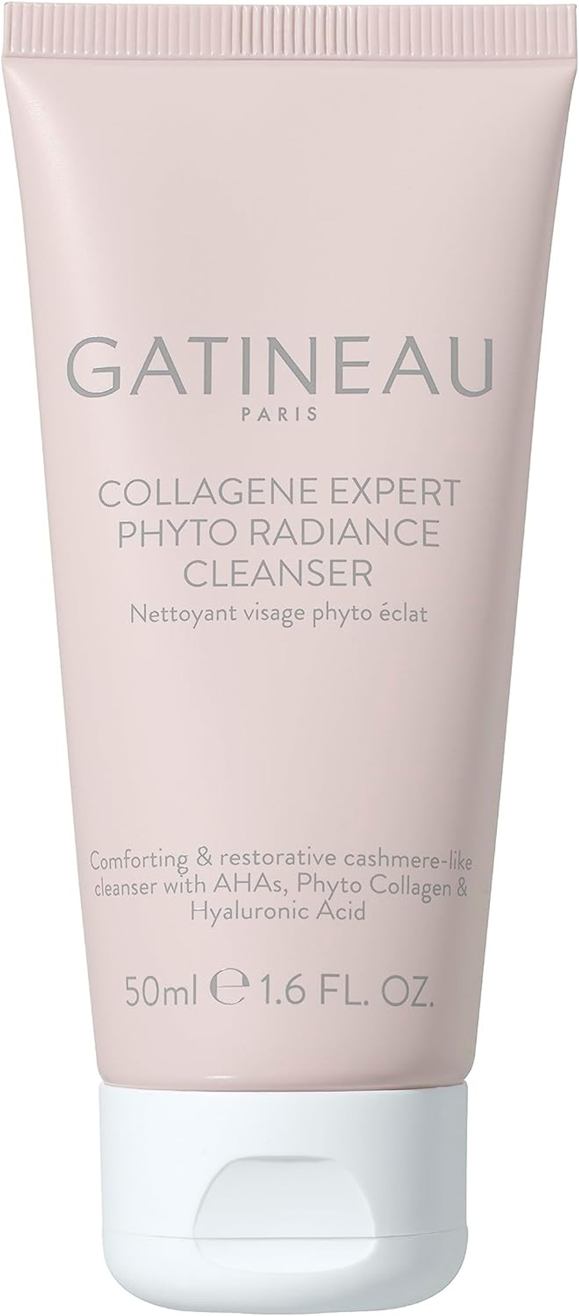 Gatineau - Collagene Expert Radiance Cleanser, Gentle Exfoliating Face Cleanser and Toner, Hydrating with Hyaluronic Acid (50ml)