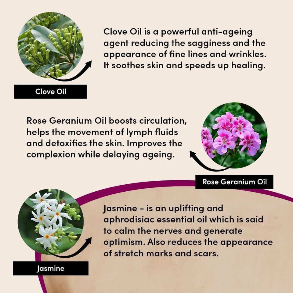 Urban Veda Reviving Anti Aging Face Wash | For Mature, Tired & Wrinkled Skin | Contains Organic Rose water & Jasmine oil | Rose Flower Oil and Arjuna Extract | Simple Face Wash Women and Men |150ml