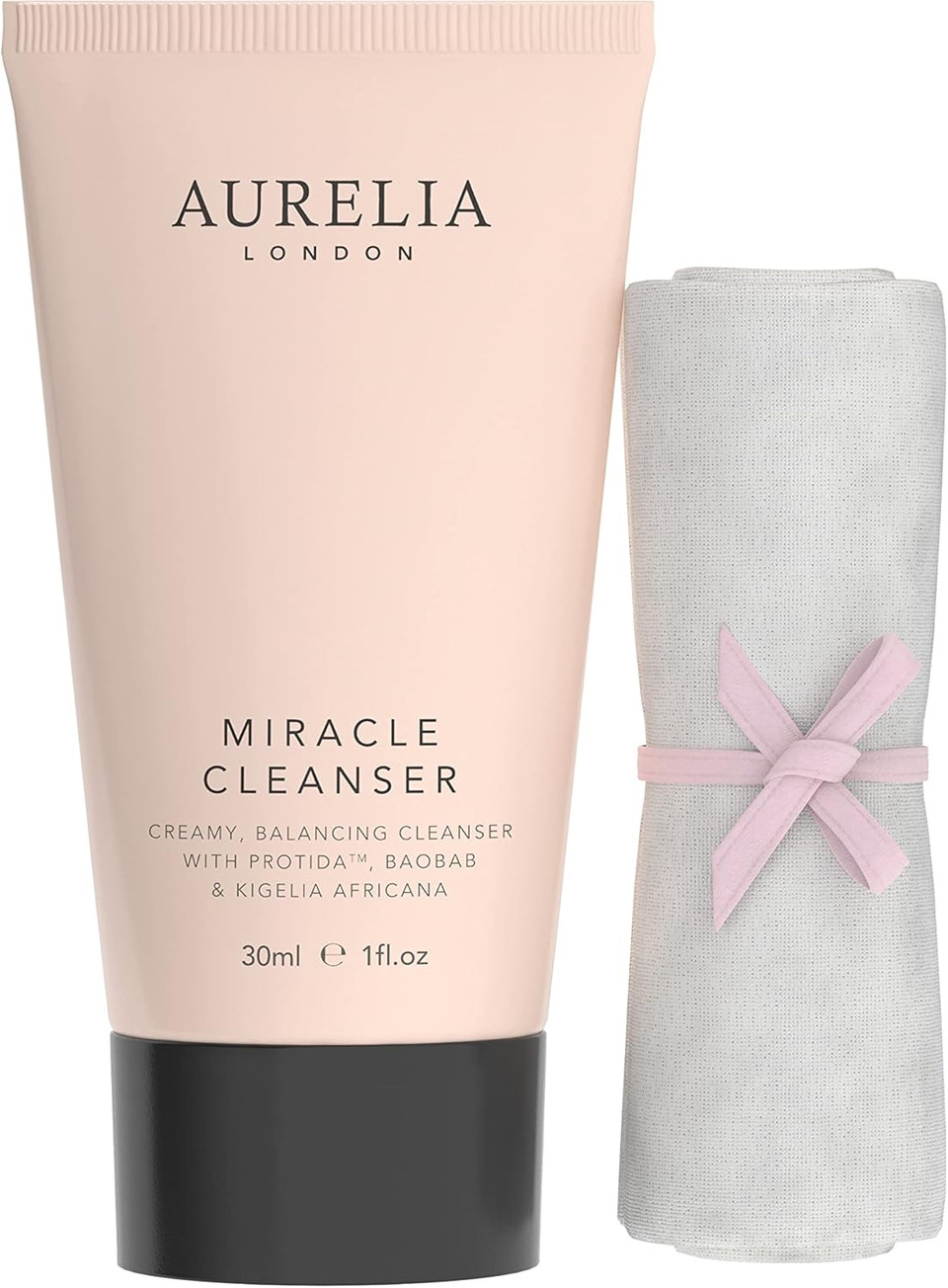 Miracle Cleanser 50ml | Facial Cleanser with Probiotics to Remove Impurities and Makeup | Face Cream with Glycerin to Hydrate Dry Skin | Made from Natural ingredients | Aurelia London
