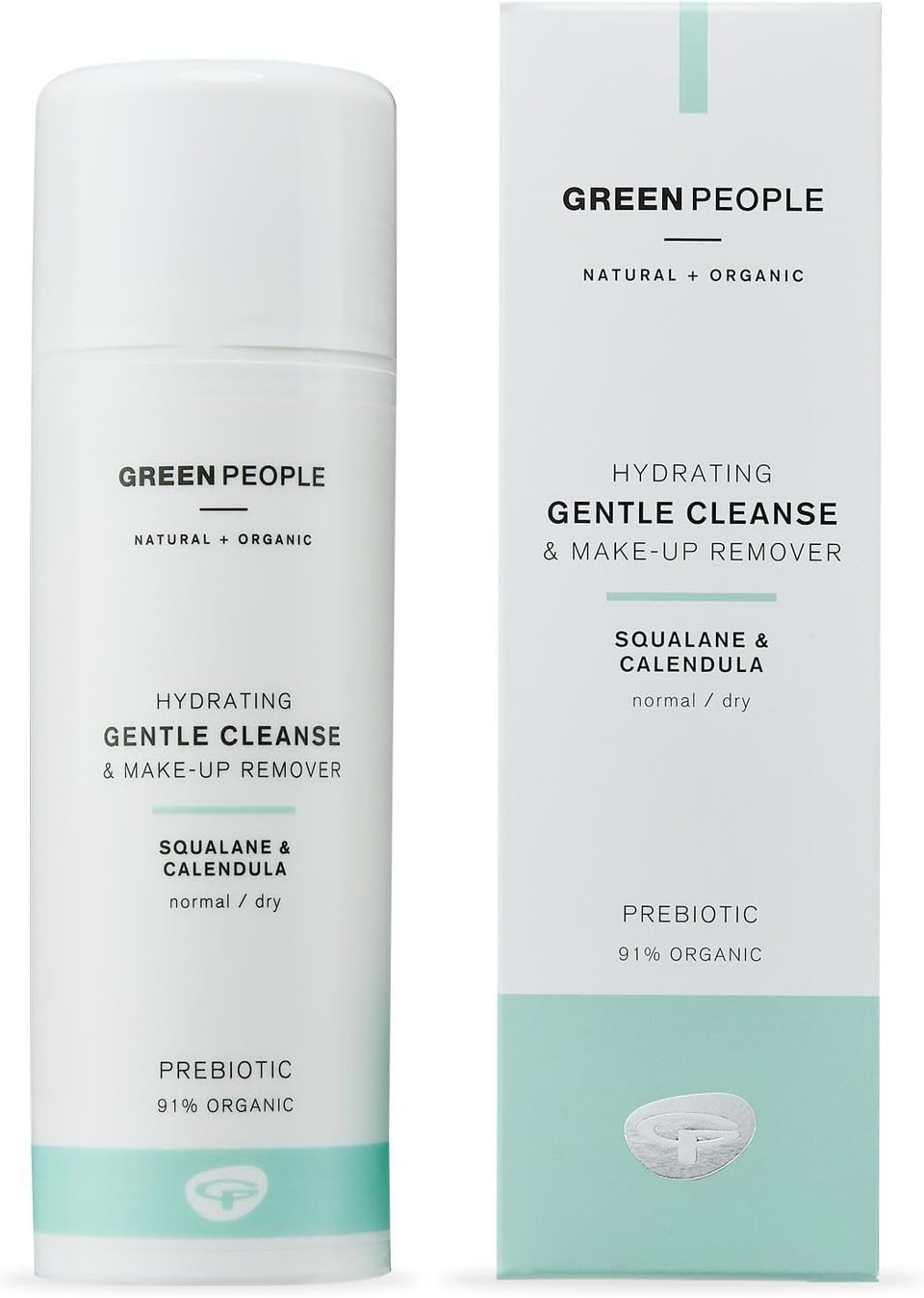Green People Gentle Cleanse & Make Up Remover - Natural & Organic - With Calendula & Squalane (Derived from Olives) - SLS & Alcohol Free - Vegan & Cruelty Free, 150ml