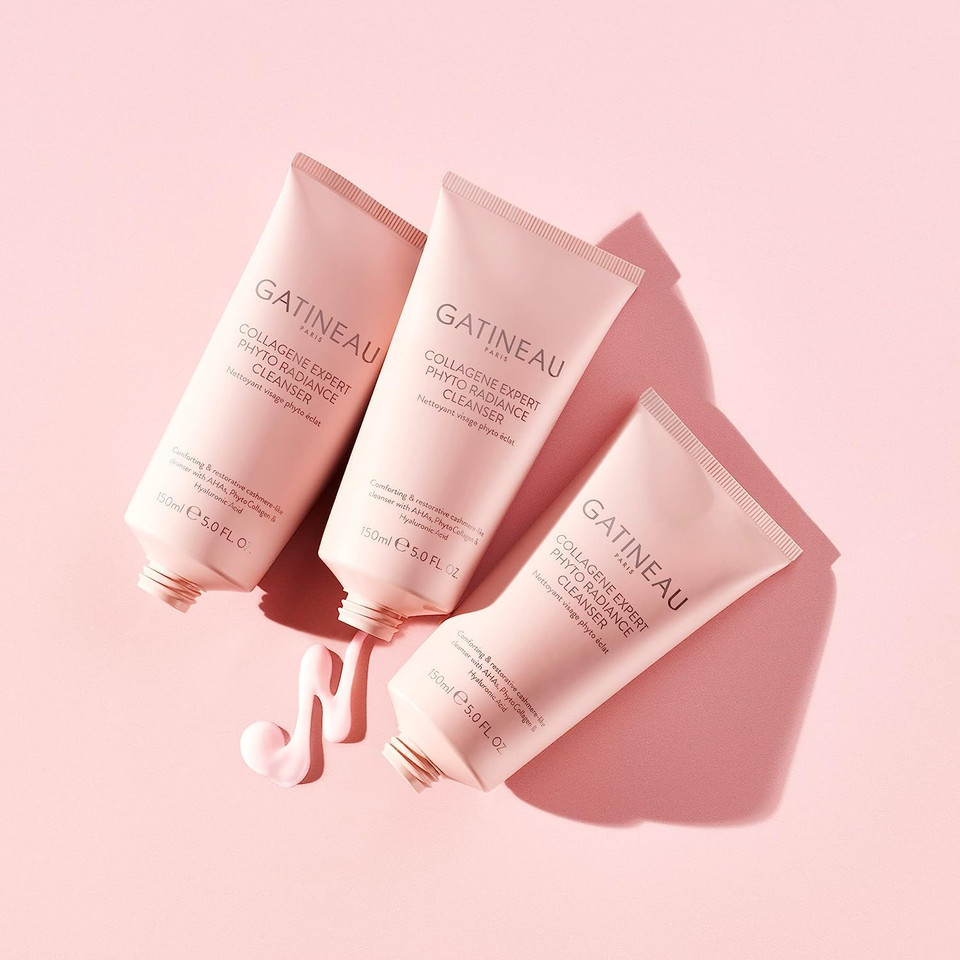 Gatineau - Collagene Expert Radiance Cleanser, Gentle Exfoliating Face Cleanser and Toner, Hydrating with Hyaluronic Acid (150ml)