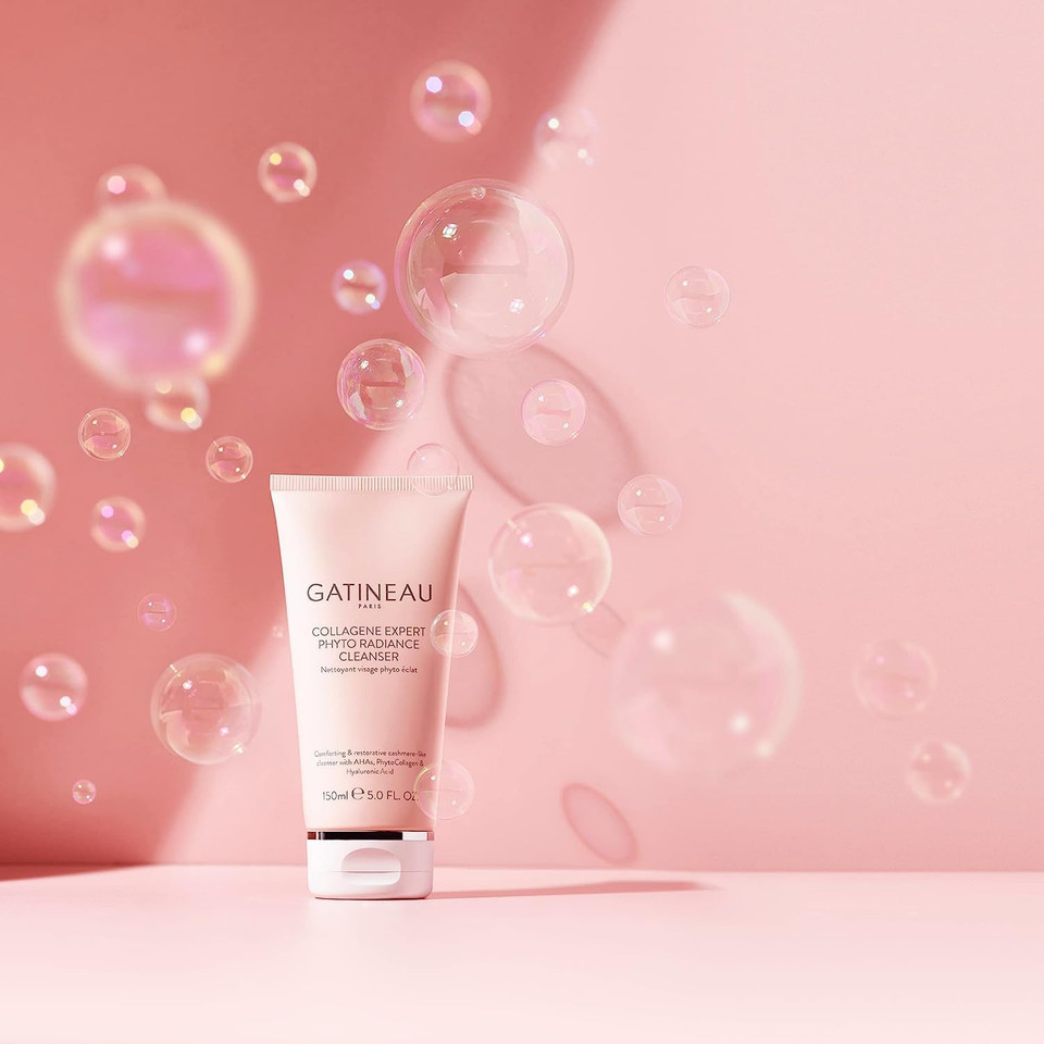 Gatineau - Collagene Expert Radiance Cleanser, Gentle Exfoliating Face Cleanser and Toner, Hydrating with Hyaluronic Acid (150ml)