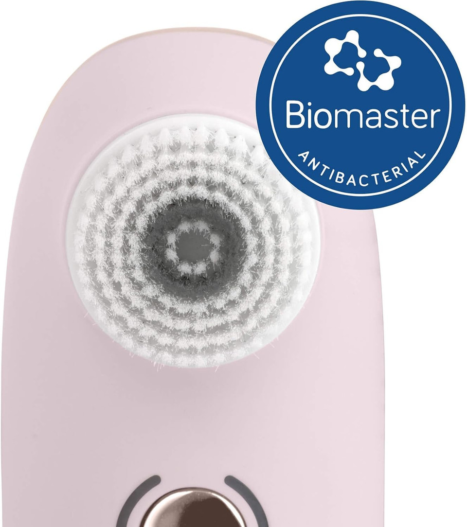 Magnitone London BareFaced 2 Vibra Sonic Face Cleansing and Massaging Brush - Rechargeable Electric Facial Brush, White