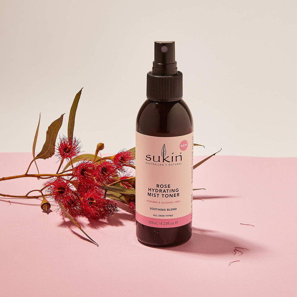 Sukin Mist Toner Rose 125 ml