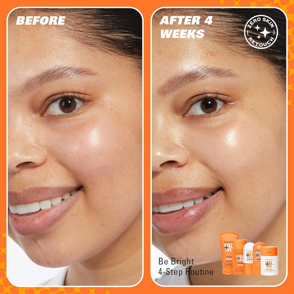 Revolution Skin, Glyco Glow 5% Glycolic Acid & Ginger Brightening AHA Toner, Facial Toner for Radiant Complexion, Vegan & Cruelty-Free, 150ml