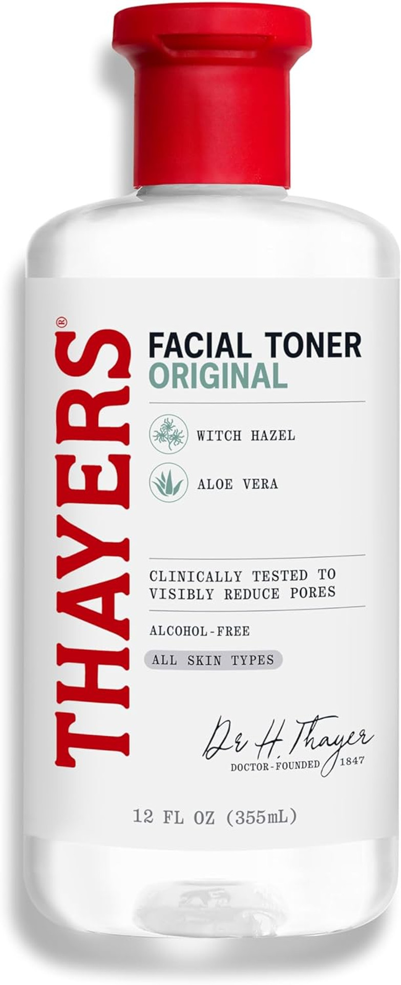 Thayers Witch Hazel Facial Gentle Rose Petal Toner Lotion with Organic Aloe Vera, 355ml Thayers Witch Hazel Facial Gentle Rose Petal Toner Lotion with Organic Aloe Vera, 355ml