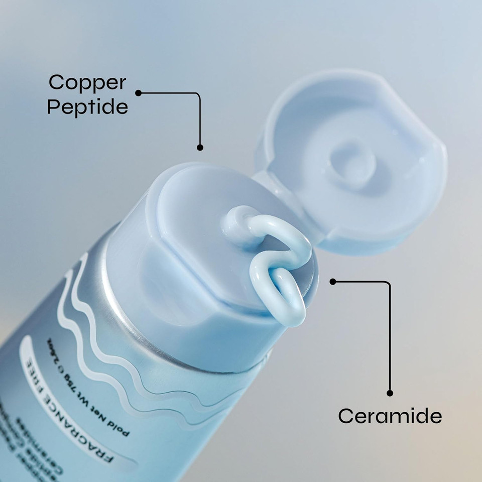 The Beauty Crop Peptide Calm Moisturising Barrier Balm - Soothing & Hydrating, Enriched with Multipeptides and Ceramides, Fragrance-Free & Vegan Friendly - 50 ml