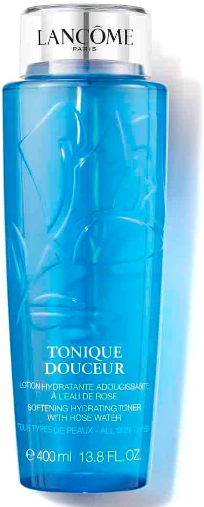 Lancôme Tonique Douceur Alcohol-Free Toner - Softening & Hydrating Facial Toner with Rose Water, 400ml