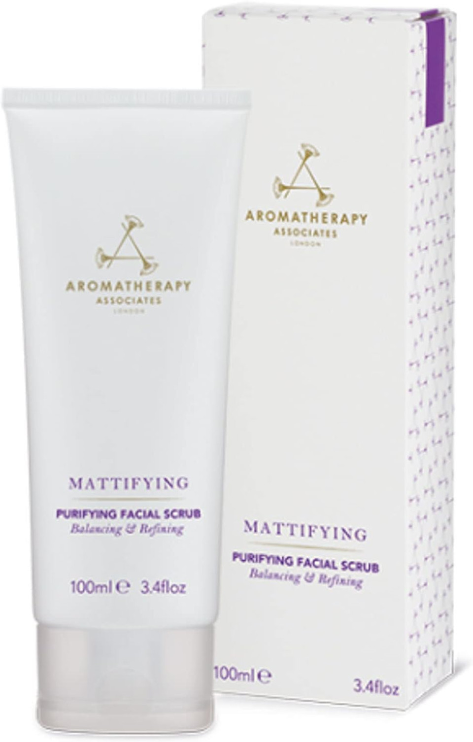 Face Care by Aromatherapy Associates Mattifying Purifying Facial Scrub 100ml