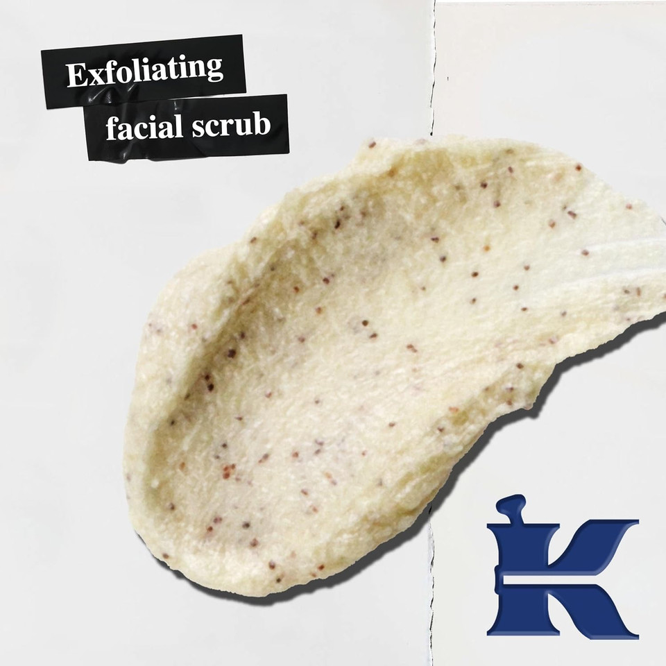 Kiehl's Facial Fuel Exfoliating Face Scrub, Facial Cleanser for Men, 100Ml