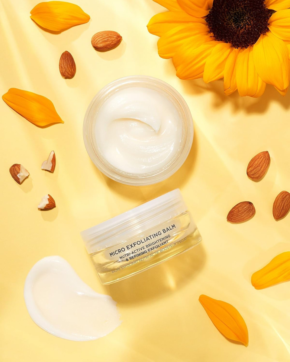 OSKIA Micro Exfoliating Balm  Gentle Exfoliating Balm with MSM, Prebiotics & Shea Butter for Smooth, Refreshed Skin