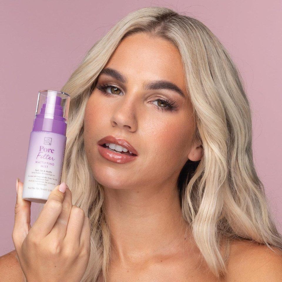 The Beauty Crop PoreFilter Mattifying Mist - Micro-Fine Setting Spray for Oily Skin - 100 ml