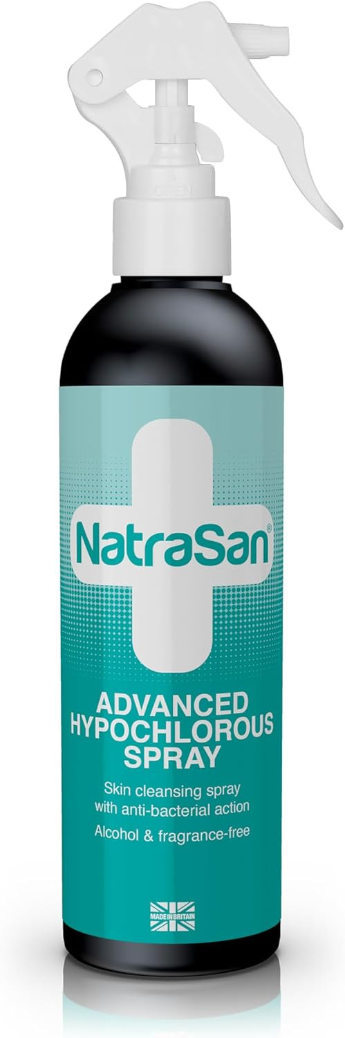 NatraSan Advanced Hypochlorous Spray, Unmatched Cleansing to Soothe, Hydrate and Protect Your Skin. (250ml)