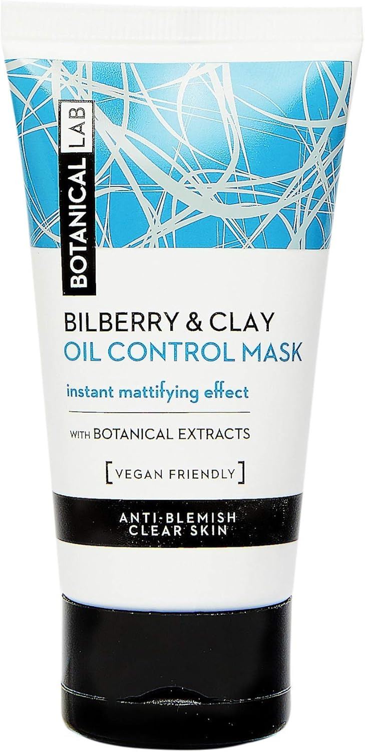 Botanical Lab Bilberry & Clay Oil Control Clay Mask 50ml  with Niacinamide