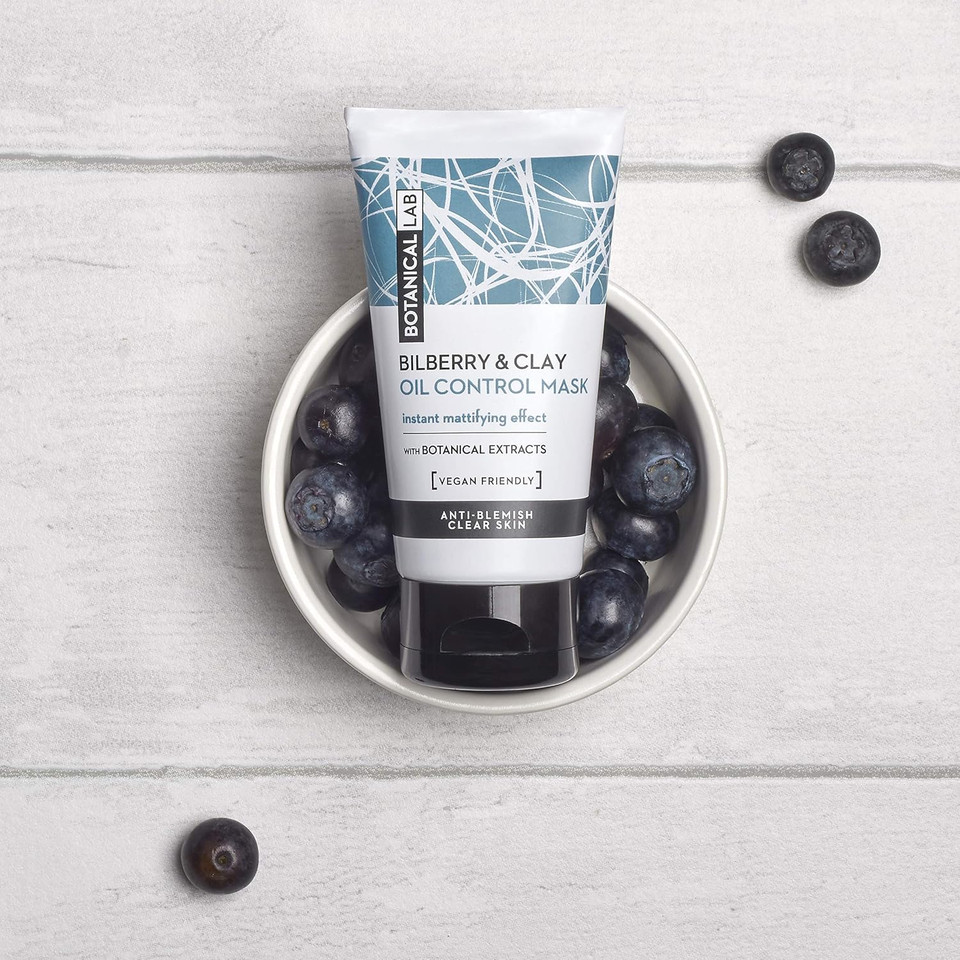 Botanical Lab Bilberry & Clay Oil Control Clay Mask 50ml  with Niacinamide