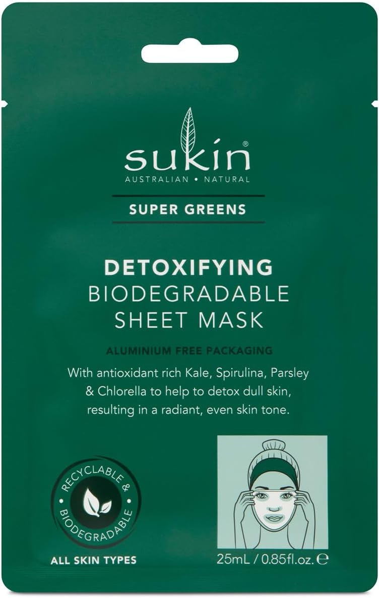 Sukin Super Greens Mask Sachet