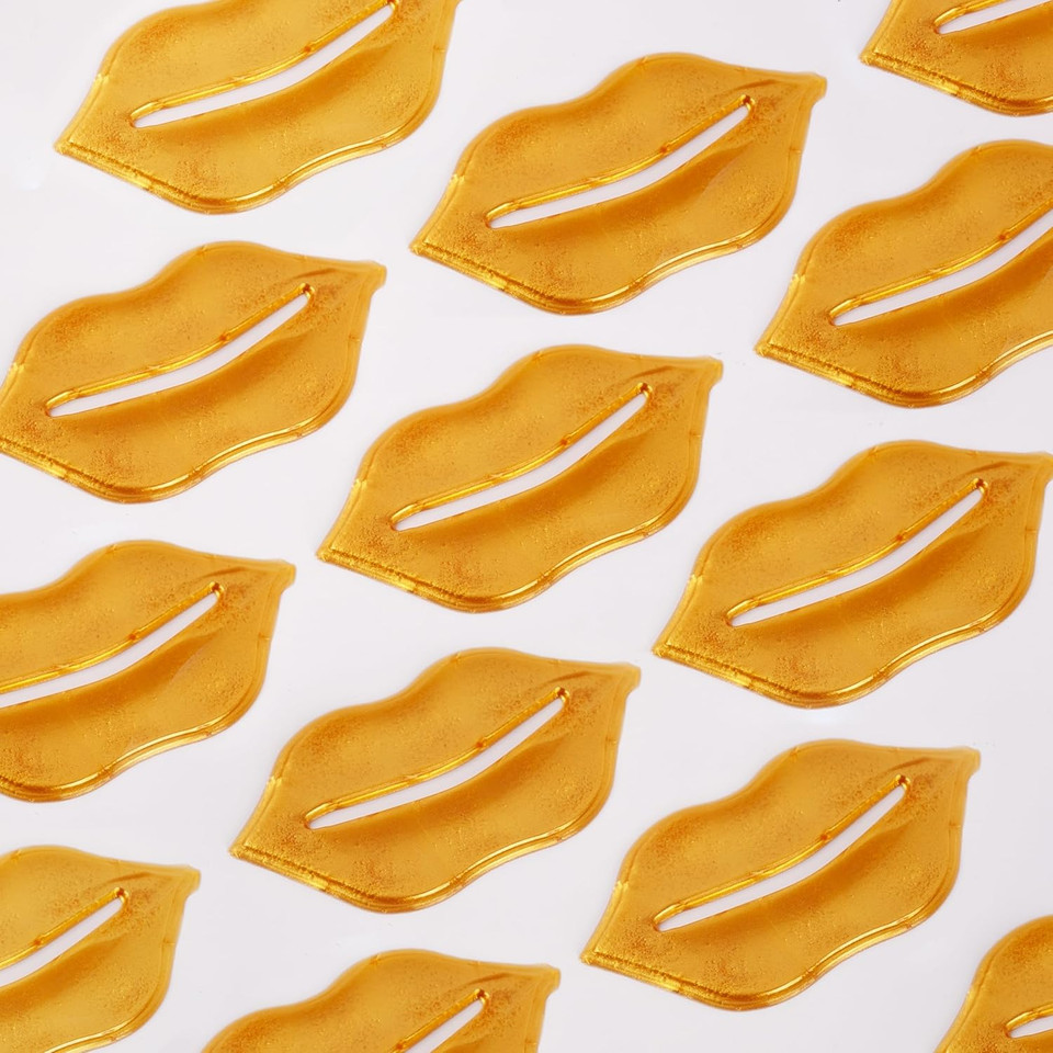 Balance Active Formula Gold + Marine Collagen Hydrogel Lip Masks (Includes 2 Masks) - Fuller looking lips. Moisturise & Smooth. Cruelty Free