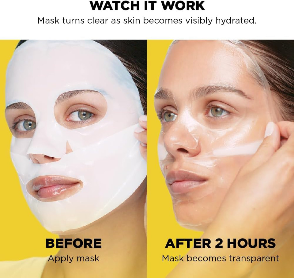 Skin Republic Niacinamide 2% Serum Infused Brightening Sheet Face Mask | Minimises Open Pores | Reduces Dark Spots and Excess Oil | Made in Korea (Pack of 1)