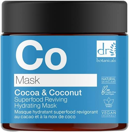 Dr Botanicals Cocoa & Coconut Superfood Reviving Hydrating Mask 60ml