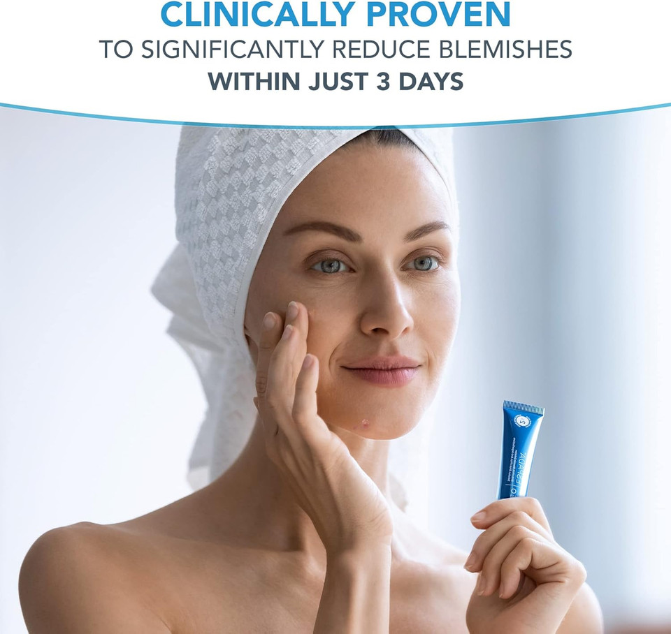 FOREO ESPADA BHA+PHA Blemish Solution 15 ml, Acne Treatment & Blackhead Remover, Face Care, 2% Salicylic Acid, Witch Hazel, Tea Tree Oil, Niacinamide, Dermatologist-Tested, Cruelty-Free & Vegan, Blue