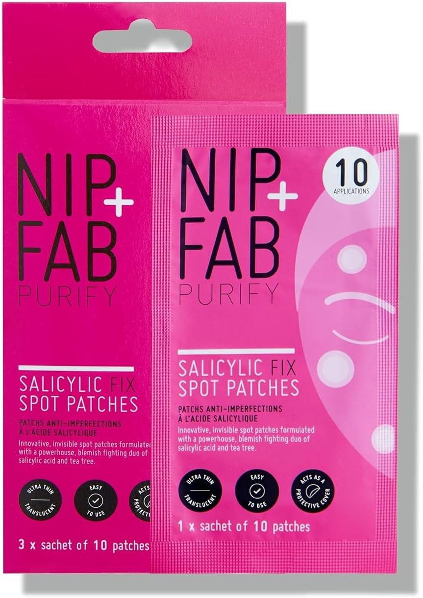 Nip + Fab Salicylic Acid Fix Sheet Mask for Face with Salicylic Acid, Hyaluronic Acid, Lotus Flower BHA Facial Mask, 24ml (Pack of 2)