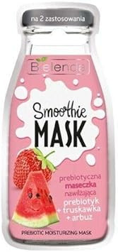 Bielenda Smoothie Prebiotic Moisturizing Mask Strawberry & Watermelon 10g