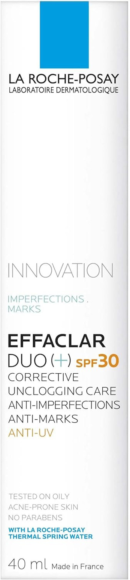 La Roche-Posay Effaclar Duo+ SPF30 for Oily, Breakout-Prone Skin 40ml