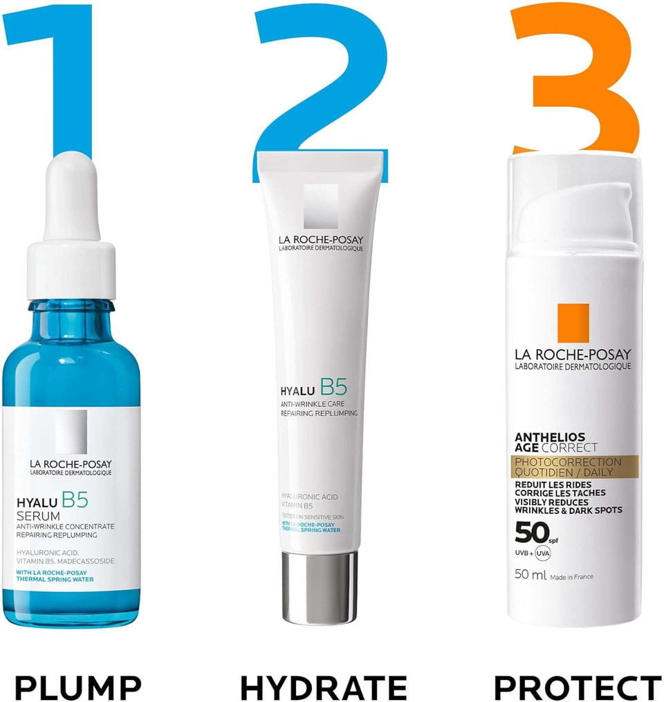 La Roche-Posay Hyalu B5 Hydrating Face Serum with Hyaluronic Acid for Dry and Dehydrated Skin 30ml