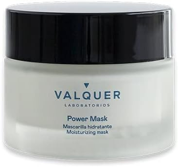 Valquer Laboratorios Moisturizing Face Mask with Bamboo Water and Seaweed Extract - Moisturizing, Anti-Aging and Purifying - All Kinds of Skin - 50ml