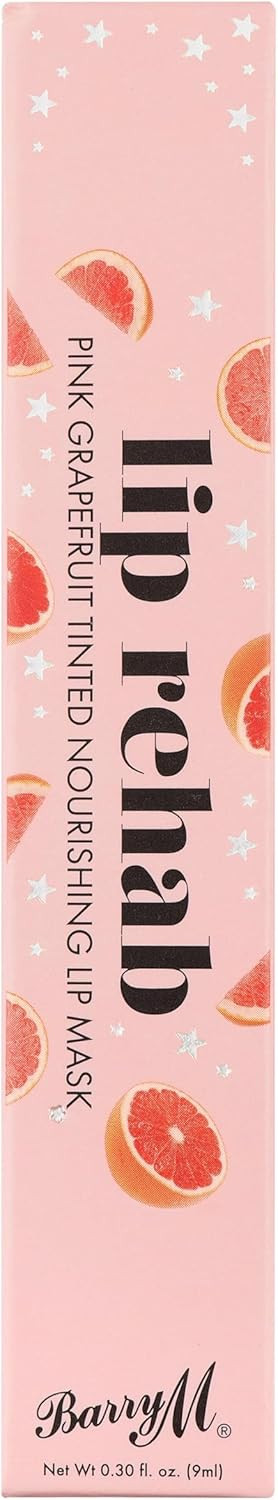 Barry M Lip Rehab Tinted Nourishing Lip Mask, Pink Grapefruit flavour
