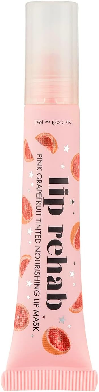 Barry M Lip Rehab Tinted Nourishing Lip Mask, Pink Grapefruit flavour