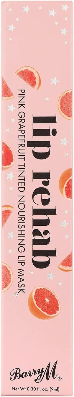 Barry M Lip Rehab Tinted Nourishing Lip Mask, Pink Grapefruit flavour