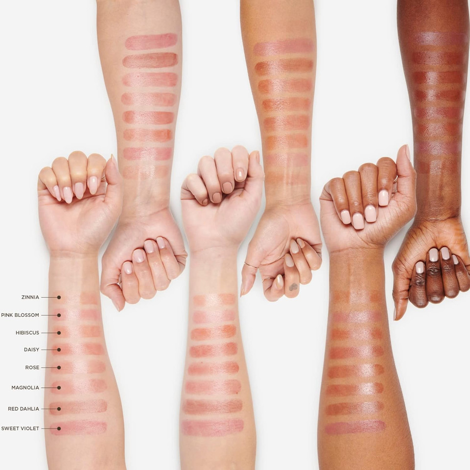 Burt's Bees Tinted Lip Balm Hibiscus, Moisturising Lip Tint With Shea Butter, 100% Natural Origin, 4.25g