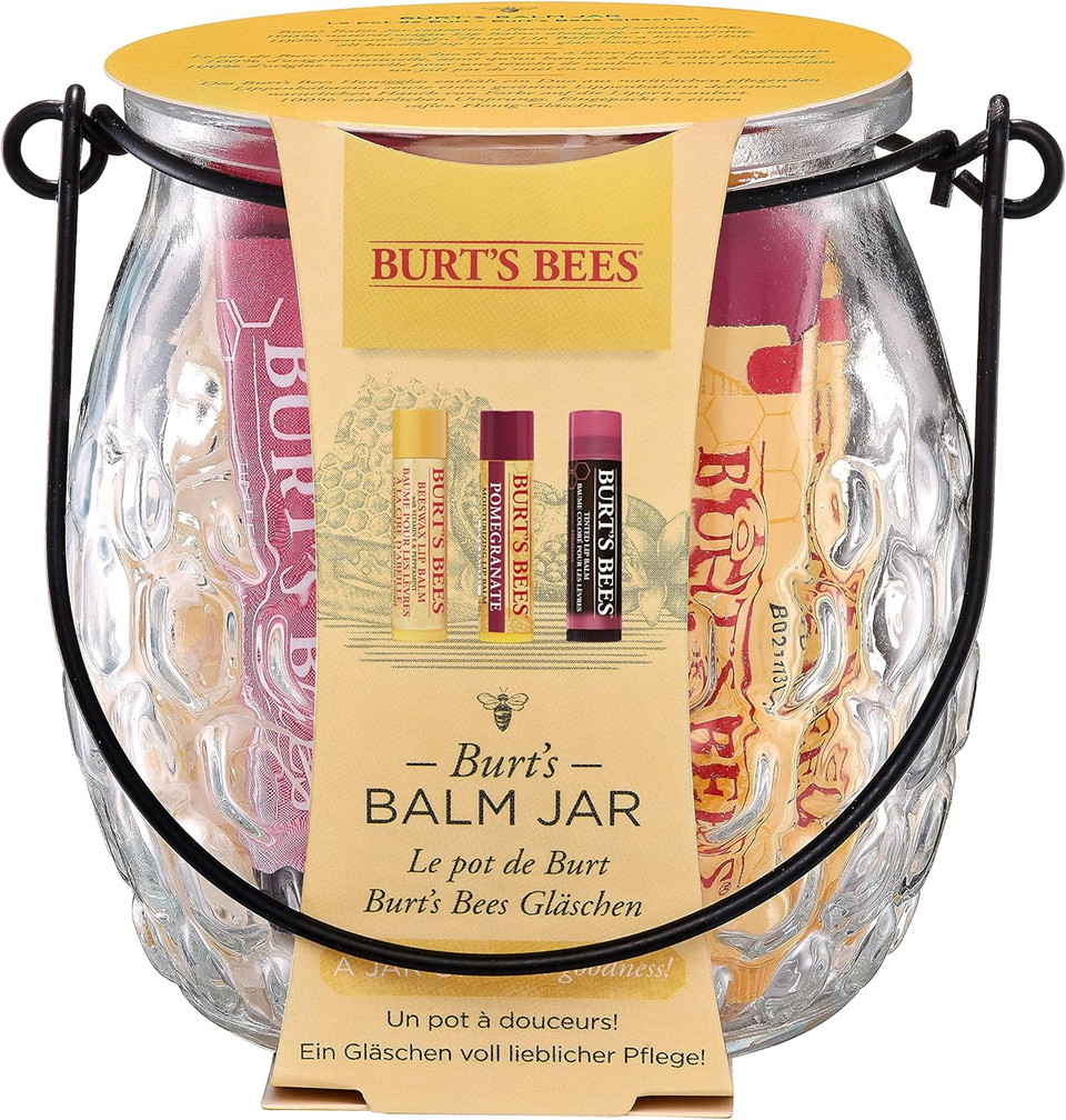 Burt's Bees Moisturising Lip Balm, Salted Caramel Flavour, With Beeswax and Vitamin E, Limited Edition, 4.25g