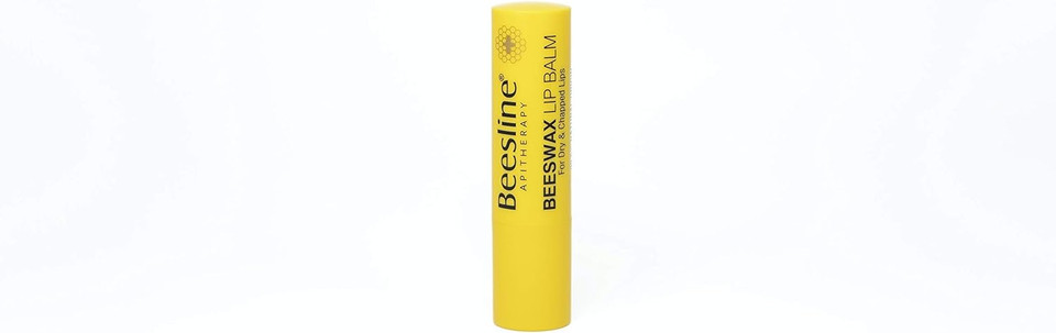 BEESLINE - Lip Balm - Natural Beeswax - Nourishing and Hydrating Balm - Dry and Irritated Lips - 4 g 5281018566220