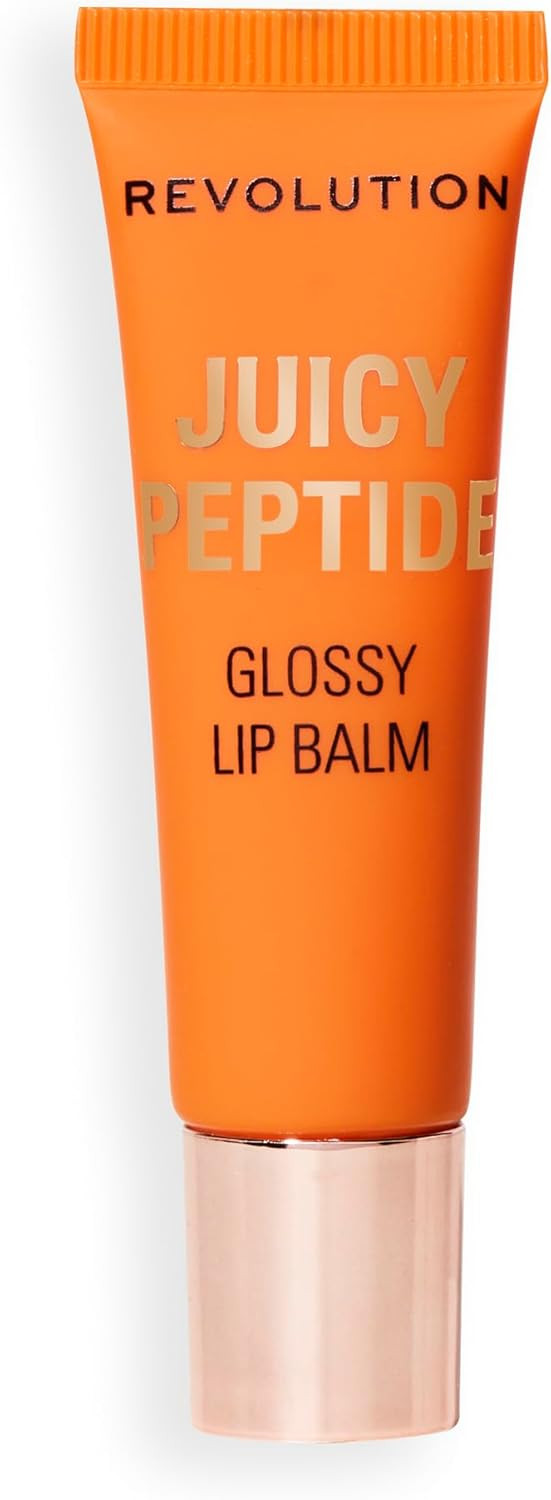Revolution Juicy Peptide Lip Balm, Hydrating & Nourishing Formula with Peptides, Squalane & Vitamin E, Vegan & Cruelty-Free, 8ml, Mint Mojito Green