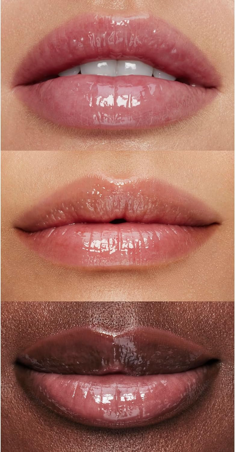 e.l.f. Pout Clout Lip Plumping Pen, Nourishing Lip Balm For Sheer Colour & Shine, Plumps & Moisturises, Vegan & Cruelty-Free, In The Clear
