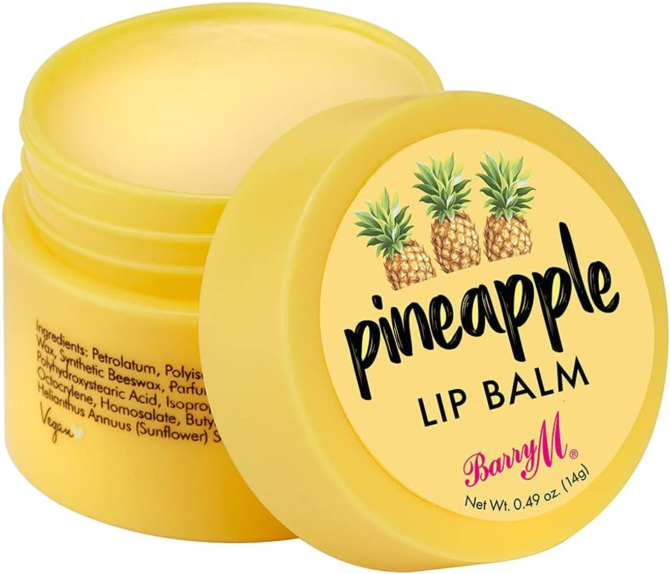 Barry M Cosmetics Lip Balm Nourishing Lip Treatment, Pineapple
