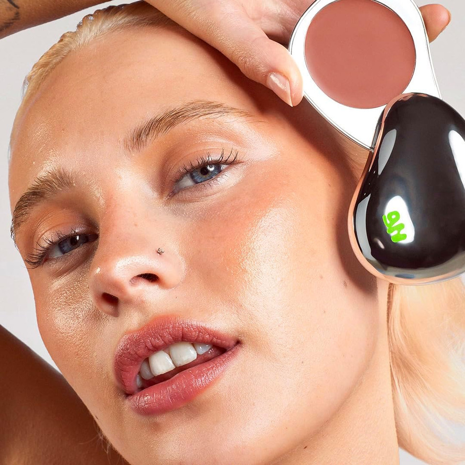 Glow Hub Glow Balm The Good Skin Glaze All Over Face Colour with Avocado and Castor Oil - Brunch 2ml