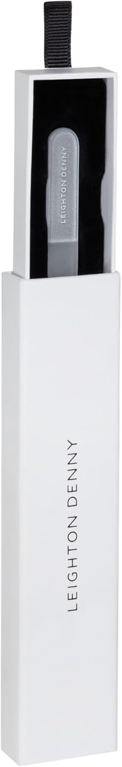 LEIGHTON DENNY Shape & Shine - Small Crystal Nail File & 3-in-1 Nail Buffer - Vegan